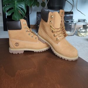 Brown Timberland boots